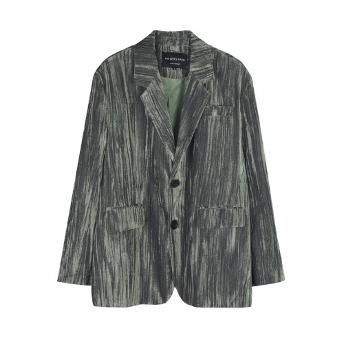 힙합 벨벳 슈트 자켓hip hop velvet suit jacket(A0107)